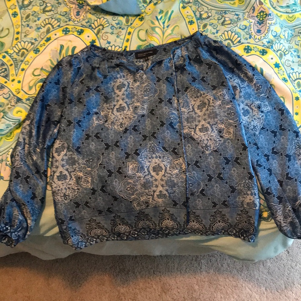 Jones New York Long Sleeve Blouse